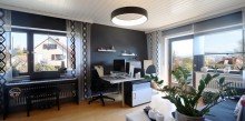 Arbeitszimmer Gro�e 6-Zimmer-Wohnung mit Balkon, Garage und herrlicher Aussicht