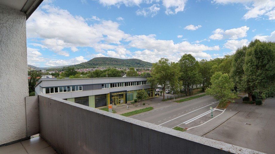 Balkonsicht Etagenwohnung Pfullingen