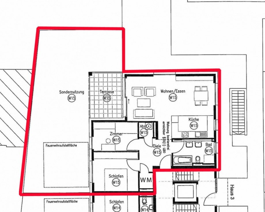 Grundriss Wohnung Reutlingen