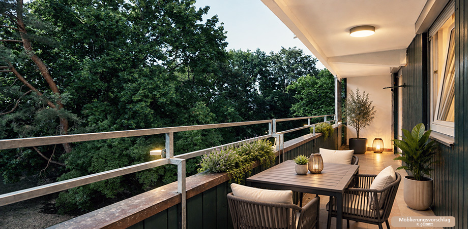Balkon (KI-Vorschlag) Wohnung Reutlingen