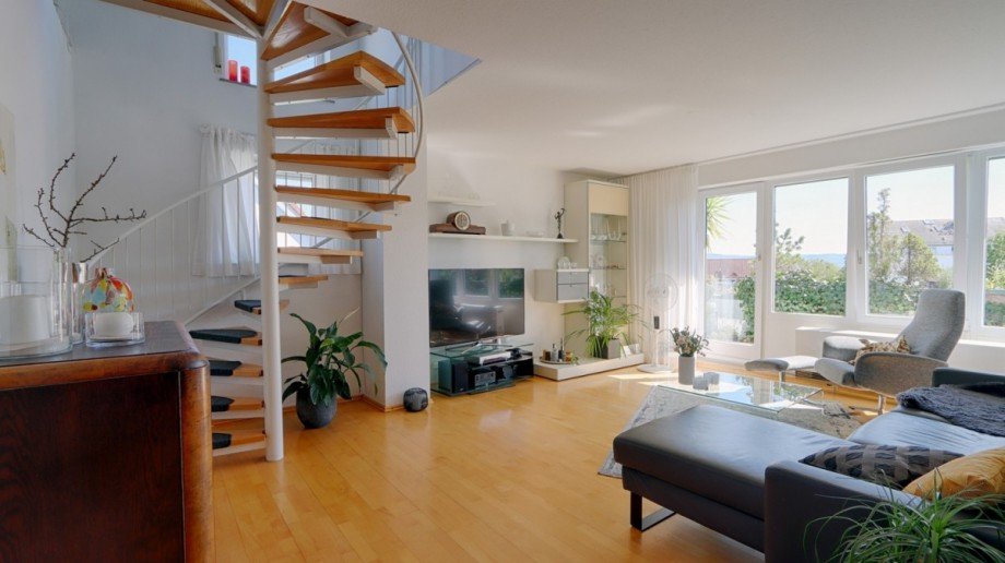 Wohnzimmer Maisonettewohnung Pliezhausen