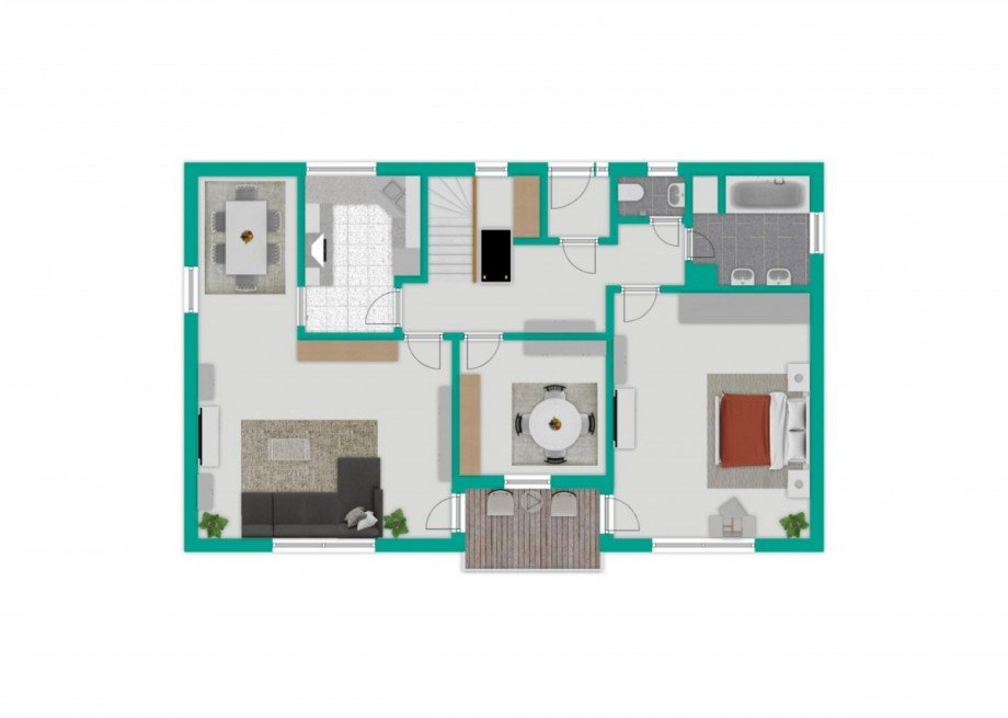 Erdgeschoss Einfamilienhaus Pliezhausen