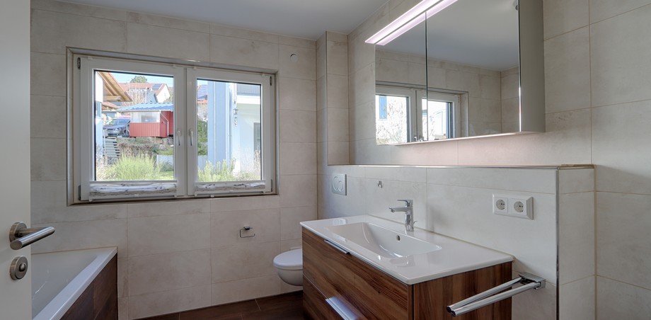 Badezimmer Wohnung Wannweil