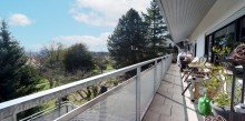 Balkon Gro�e 6-Zimmer-Wohnung mit Balkon, Garage und herrlicher Aussicht