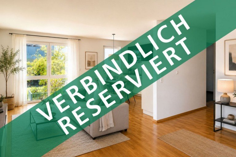 Verbindlich reserviert Reutlingen Wohnung 3-Zimmer-Erdgeschosswohnung in Reutlingen mit Gartenanteil und TG-Stellplatz