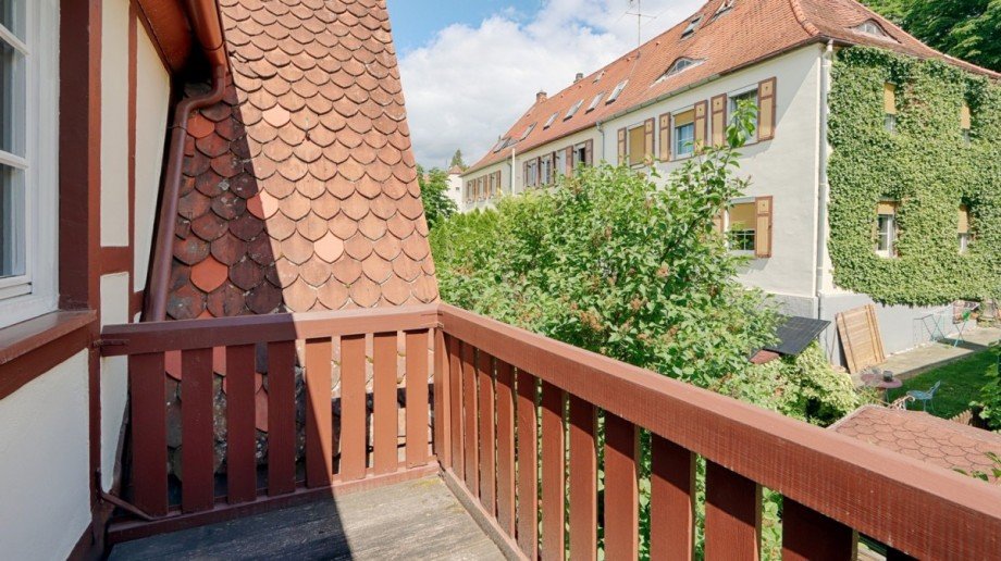 Balkon Doppelhaush�lfte Reutlingen