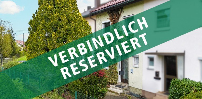 Verbindlich reserviert Reutlingen - Reutlingen (Mittelstadt) Reihenmittelhaus Renovierungsbed�rftiges Reihenhaus mit toller Aussicht in Mittelstadt