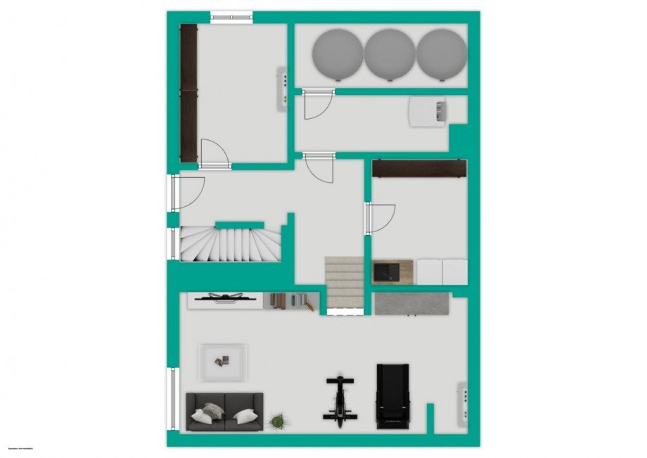 Kellergeschoss Doppelhaush�lfte Reutlingen