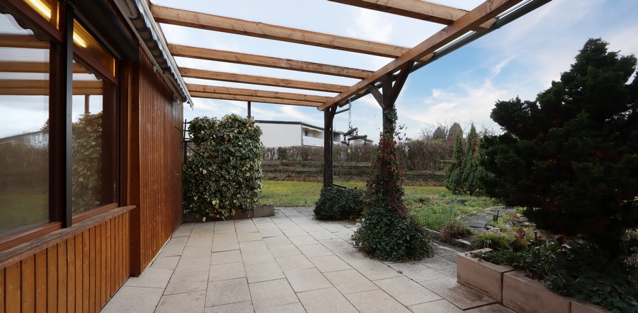 Terrasse (a) Bungalow Reutlingen