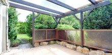 AB Terrasse (a) Gepflegtes Reihenendhaus mit gro�em Grundst�ck,  Garage und Carport