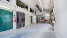 Halle Innenraum Werkstatt / Lagerhalle mit B�rofl�chen in Lichtenstein-Unterhausen