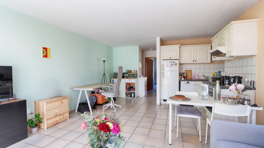 Wohnzimmer Etagenwohnung Reutlingen