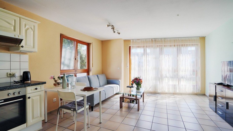Wohnzimmer Etagenwohnung Reutlingen