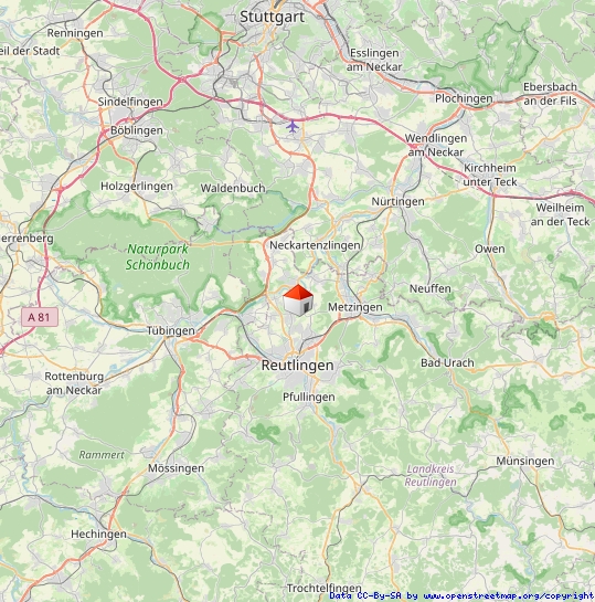 Regionalplan Doppelhaush�lfte Reutlingen