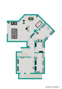 Grundriss KG Au�ergew�hnliches Architektenhaus im Schanzgebiet