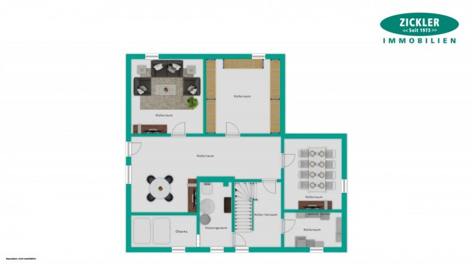 Kellergeschoss Bungalow Reutlingen