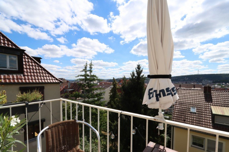 Aussicht Wohnung 1. OG 10 A Haus Stuttgart