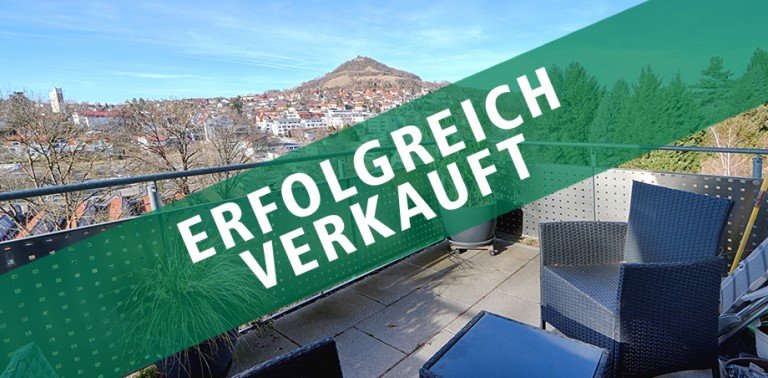 Erfolgreich verkauft Eningen - Eningen unter Achalm Wohnung Sonnenunterg�nge inklusive: 3-Zimmer-Wohnung mit West-Balkon & Weitblick in Eningen