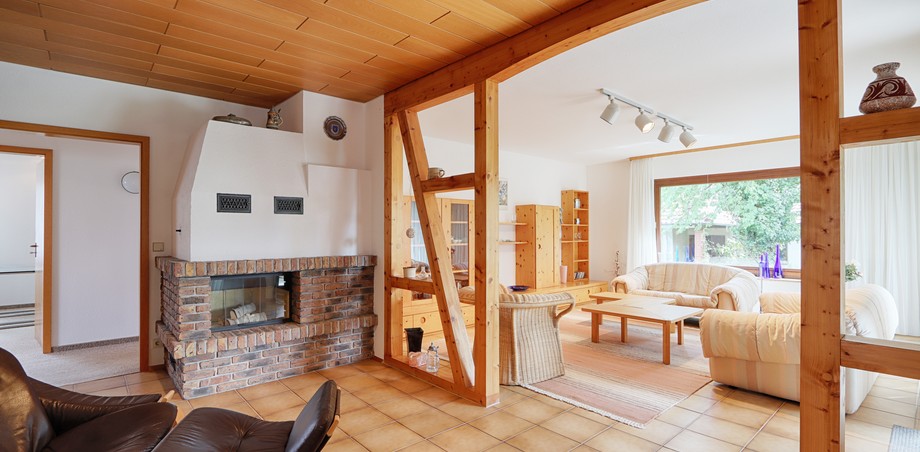 Kaminzimmer Bungalow Reutlingen