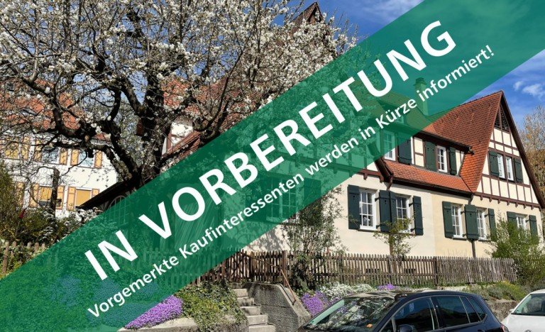 in Vorbereitung Reutlingen - Reutlingen (Gmindersdorf) Doppelhaush�lfte Kulturdenkmal - Charmante Doppelhaush�lfte in Reutlingen-Gmindersdorf