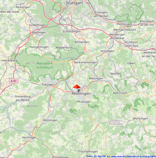 Regionalplan Einfamilienhaus Reutlingen