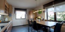 K�che Gro�e 6-Zimmer-Wohnung mit Balkon, Garage und herrlicher Aussicht
