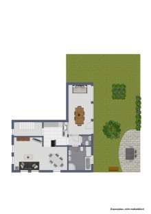 Grundriss EG Liebevoll renoviertes Bauernhaus mit Wintergarten & Scheune