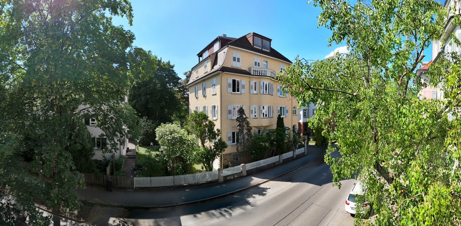 Hausseite Mehrfamilienhaus T�bingen