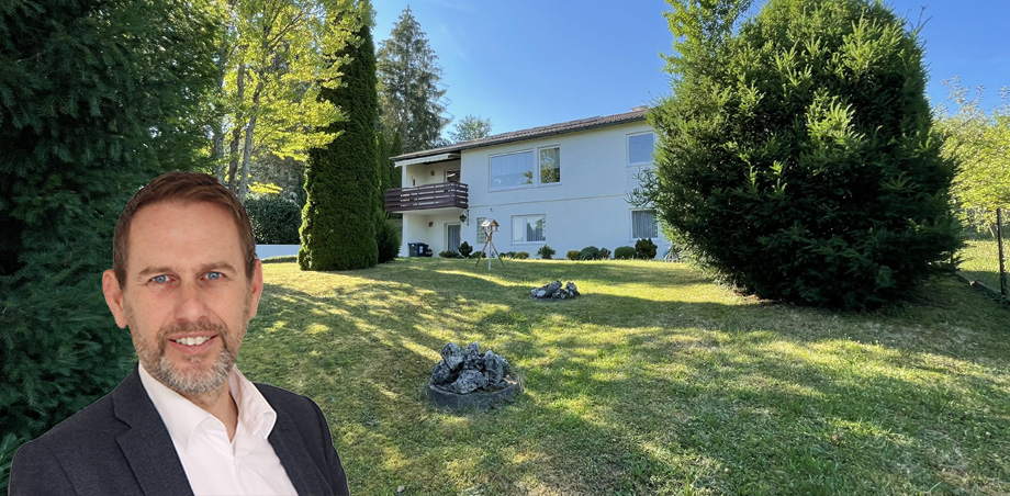 Ansicht aus dem Garten Einfamilienhaus Bodelshausen