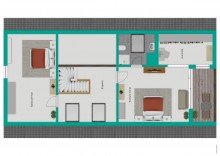 Dachgeschoss Au�ergew�hnliches Architektenhaus mit Einliegerwohnung und gro�em Grundst�ck