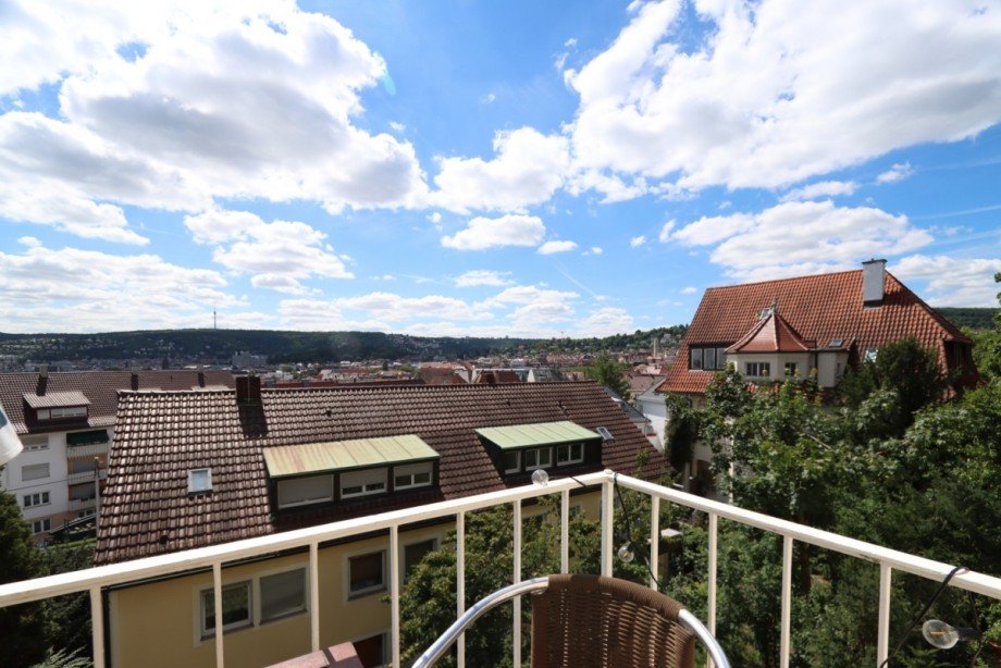 Aussicht Wohnung 1. OG 10 A Mehrfamilienhaus Stuttgart