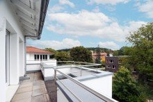 Dachterrasse Gro�e Penthouse/Galerie-Wohnung mit Aufzug im Herzen von T�bingen-Lustnau