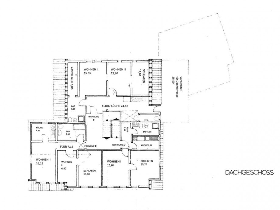 Dachgeschoss 18 Haus Reutlingen