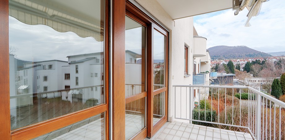 Balkon (c) Etagenwohnung Eningen