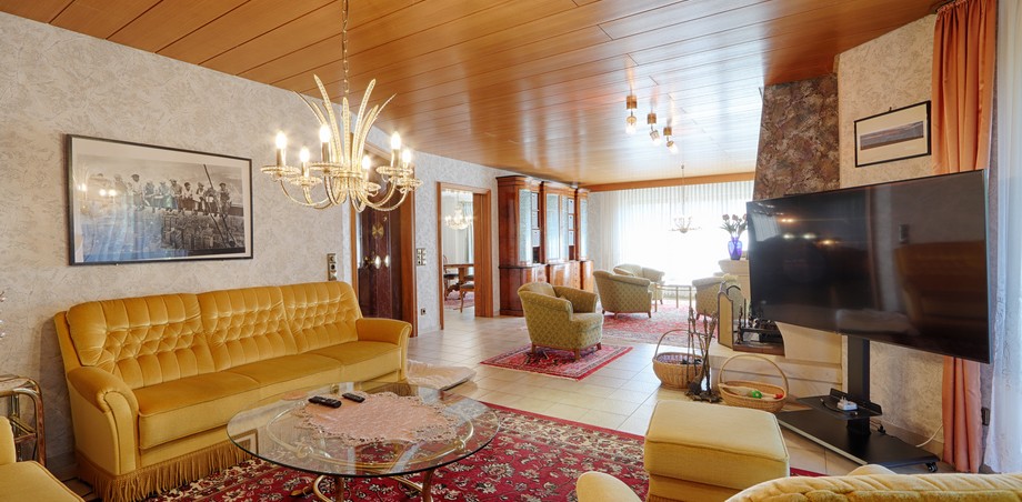 Wohnzimmer Einfamilienhaus Dettingen an der Erms