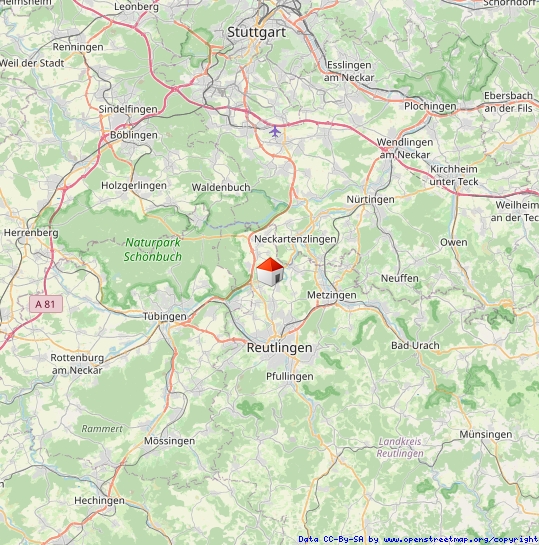 Regionalplan Einfamilienhaus Pliezhausen