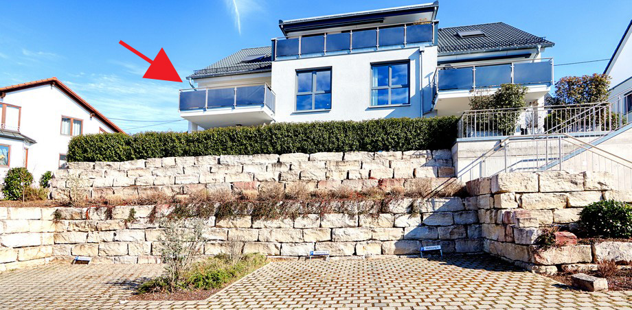 Hausfront Wohnung Wannweil