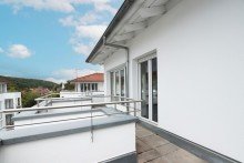 Dachterrasse Gro�e Penthouse/Galerie-Wohnung mit Aufzug im Herzen von T�bingen-Lustnau