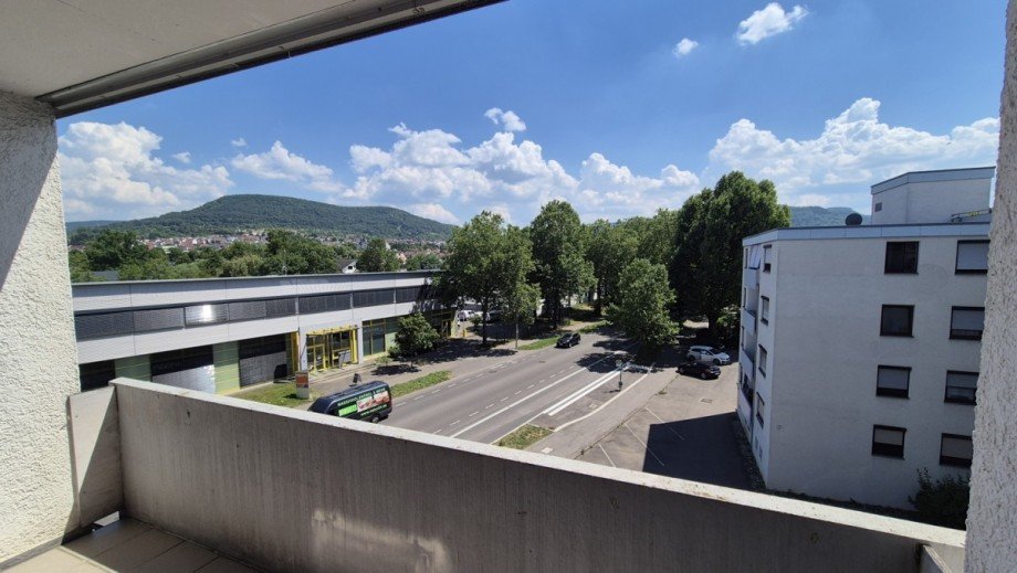 Balkonaussicht Etagenwohnung Pfullingen