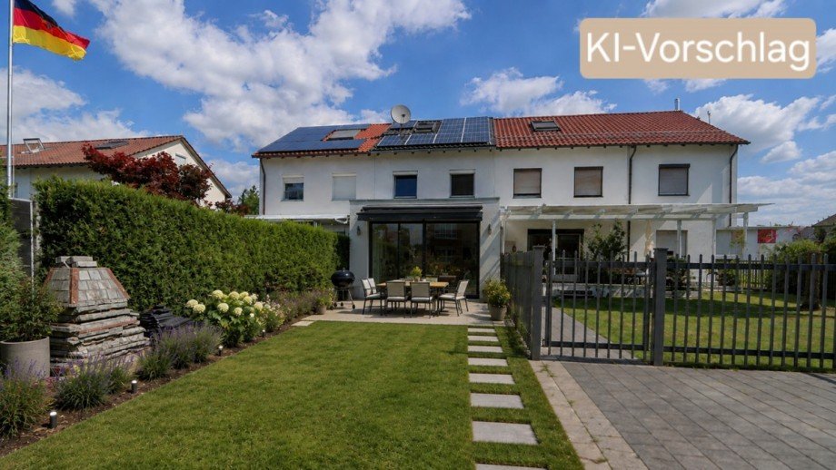 Aussenausicht Reihenmittelhaus Reutlingen