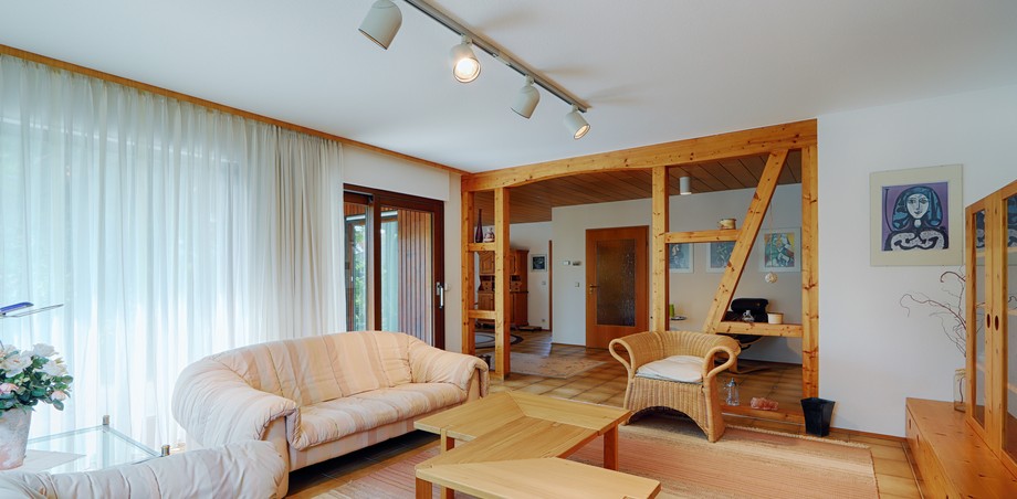 Wohnzimmer Bungalow Reutlingen