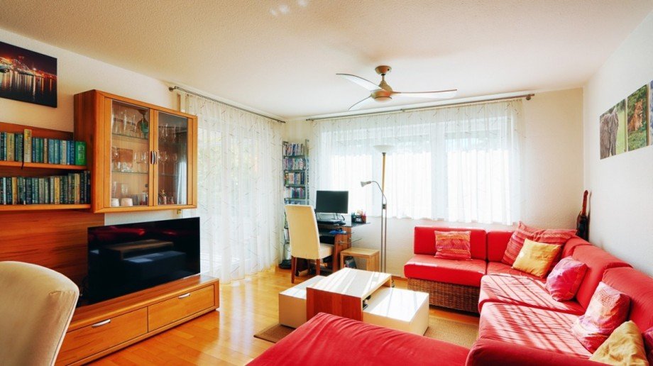 Wohnzimmer Etagenwohnung Reutlingen