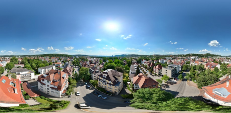 Skyview Mehrfamilienhaus T�bingen