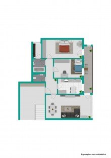 Grundriss Renovierte, altersgerechte 3-Zimmer-Wohnung mit Balkon - Ideal f�r Eigennutzer und Kapitalanleger