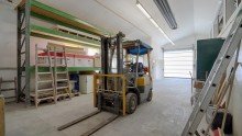 Halle Innenraum Werkstatt / Lagerhalle mit B�rofl�chen in Lichtenstein-Unterhausen
