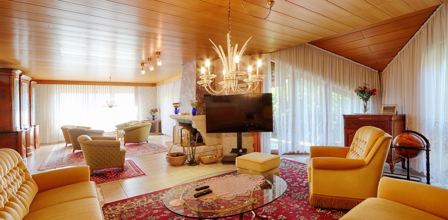 Wohnzimmer Einfamilienhaus Dettingen an der Erms