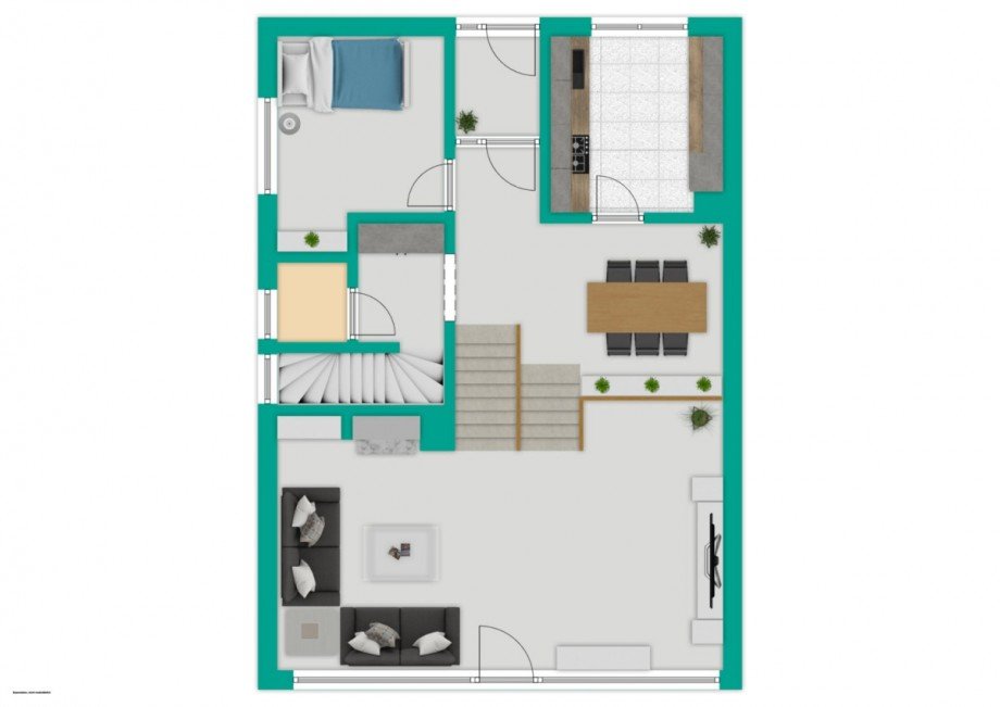 Erdgeschoss Doppelhaush�lfte Reutlingen