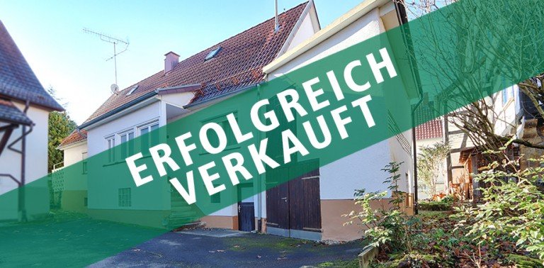 erfolgreich verkauft Metzingen-Neuhausen Einfamilienhaus Kleines Einfamilienhaus mit Garten im Herzen von Metzingen-Neuhausen
