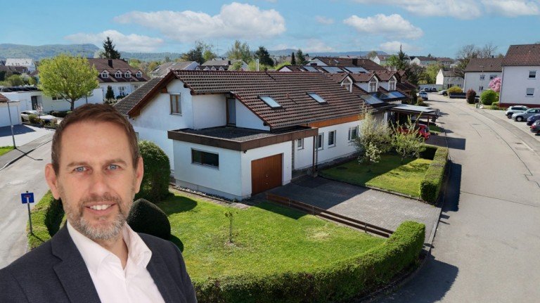 Immo Titel 1853 (6960x3904) Du�lingen Einfamilienhaus Gro�z�giger Bungalow mit viel Raum zum Entfalten in Du�lingen