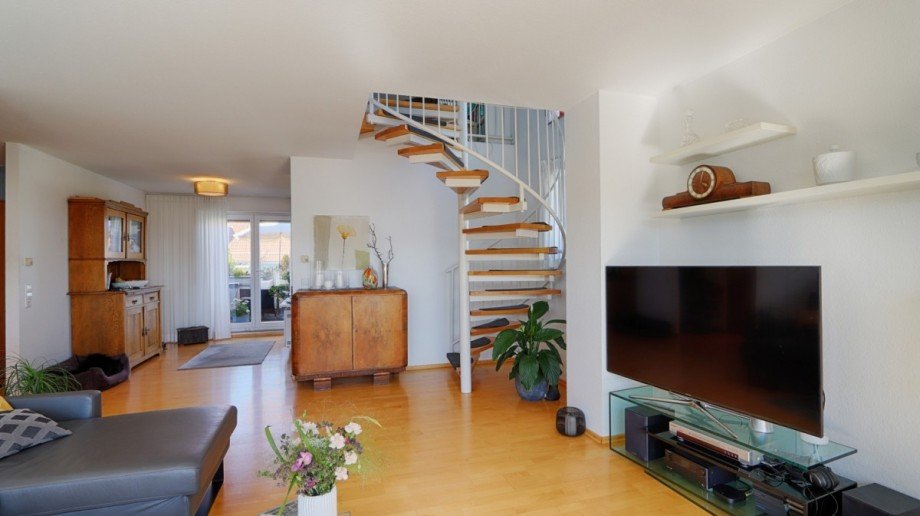 Wohnzimmer Maisonettewohnung Pliezhausen